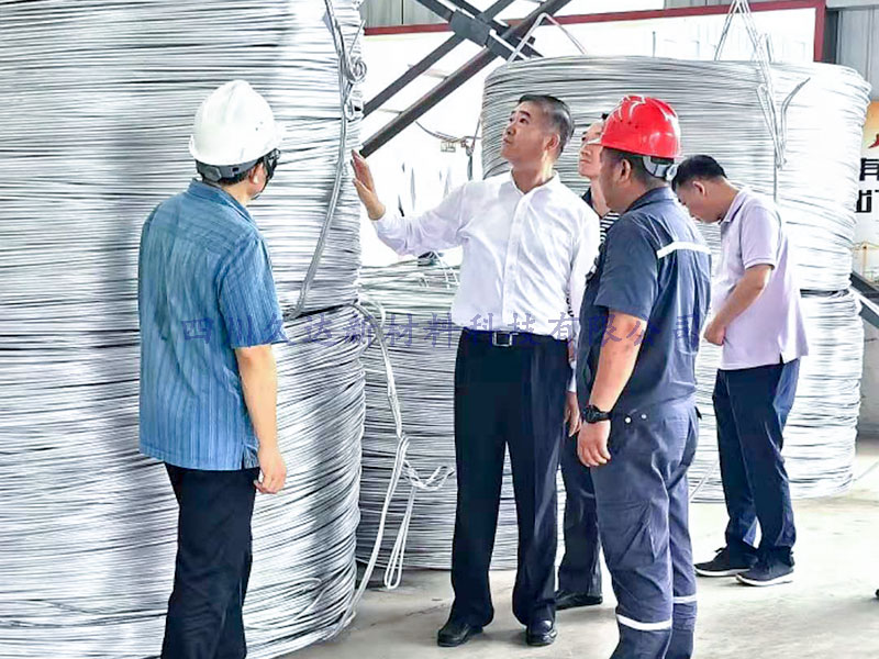  廣元市市長鄒自景一行到久達(dá)新材視察