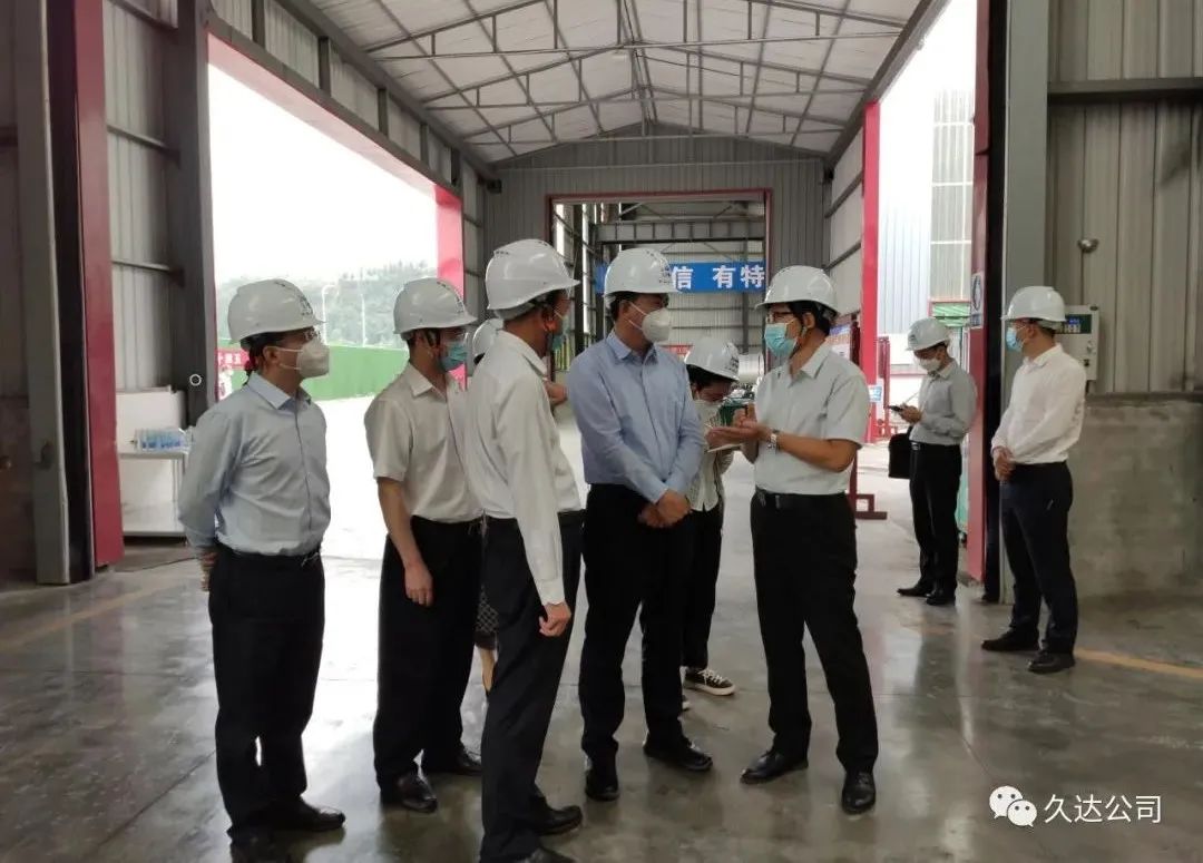 省委常委于立軍檢查督導企業(yè)疫情防控工作